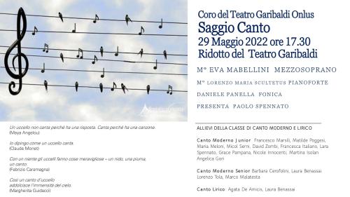 Saggio Maggio 2022 Teatro Garibaldi
