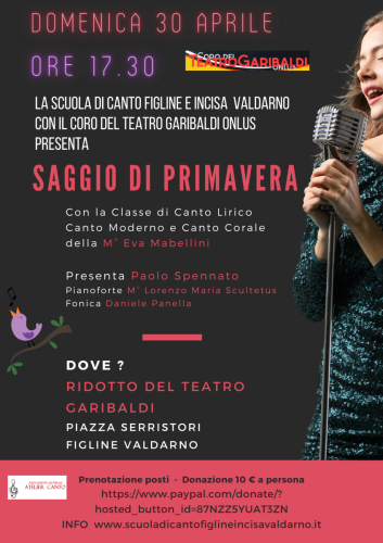 Scuola di canto figline e incisa valdarno presenta